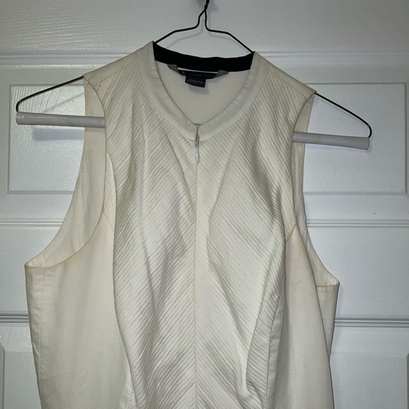 Off White Armani Exchange Mini Flowy Dress - Picture 2 of 7